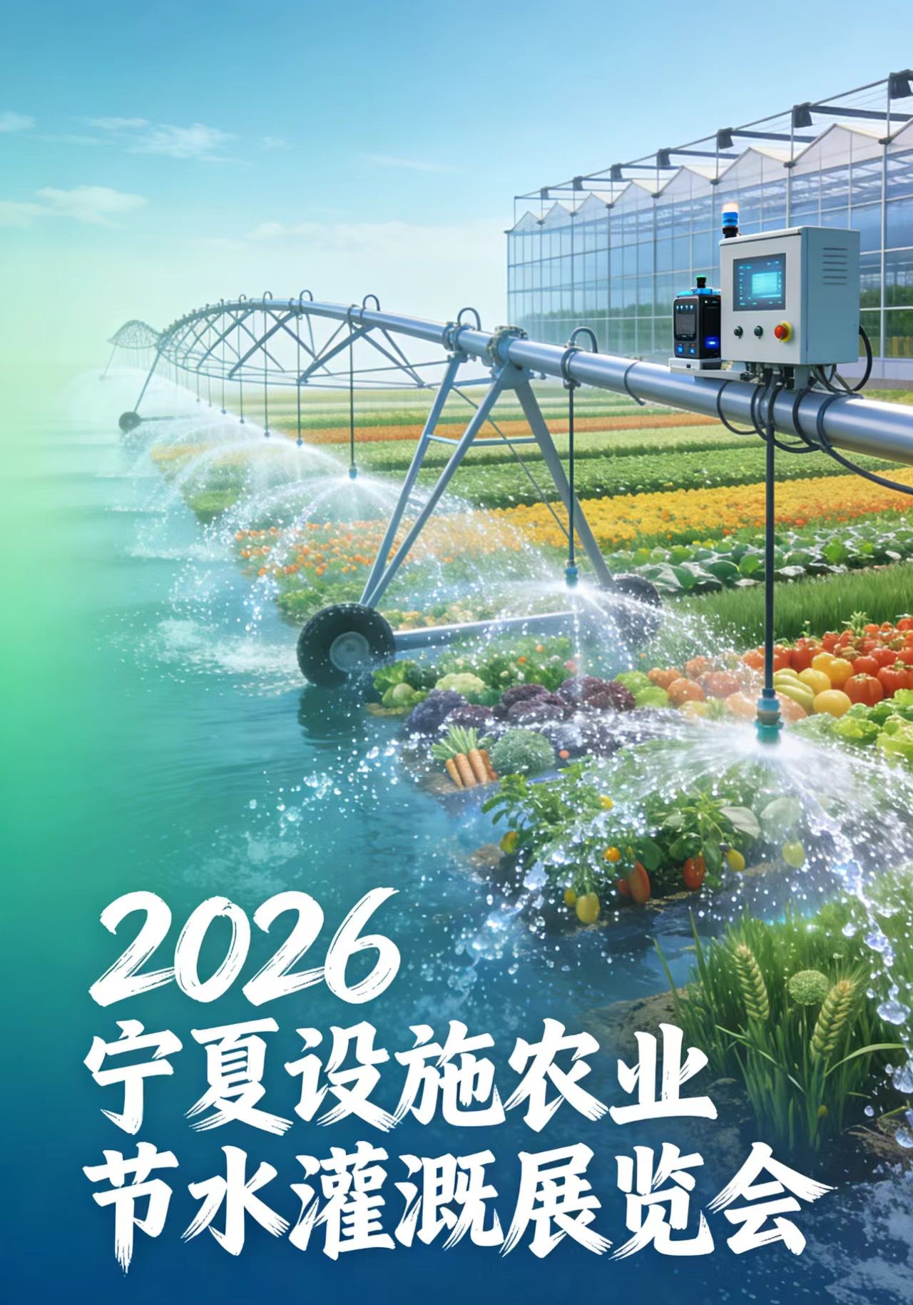 展会标题图片：2026宁夏设施农业与节水灌溉展览会